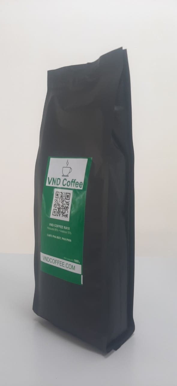 VND Coffee RA10 cao cấp, sáng tạo túi 1000g - Tết hạnh phúc