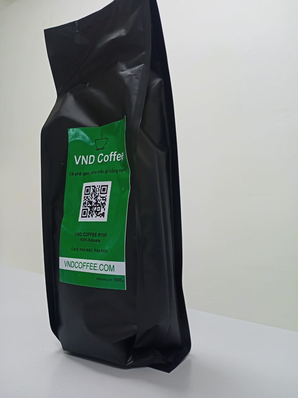 VND Coffee R100 cao cấp túi 1000g - Tết sung túc