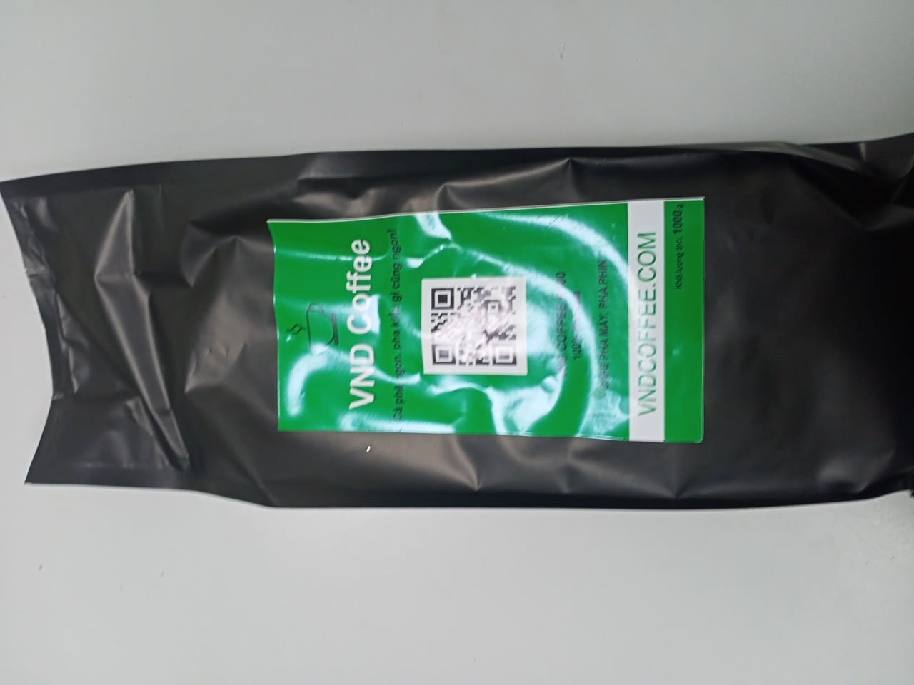 VND Coffee R100 cao cấp túi 1000g - Tết sung túc