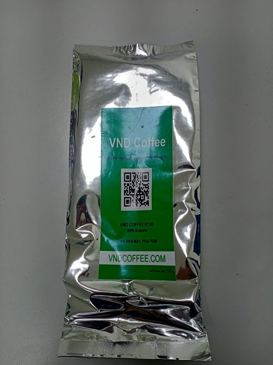 VND Coffee R100 cao cấp túi 500g - Tết khỏe mạnh