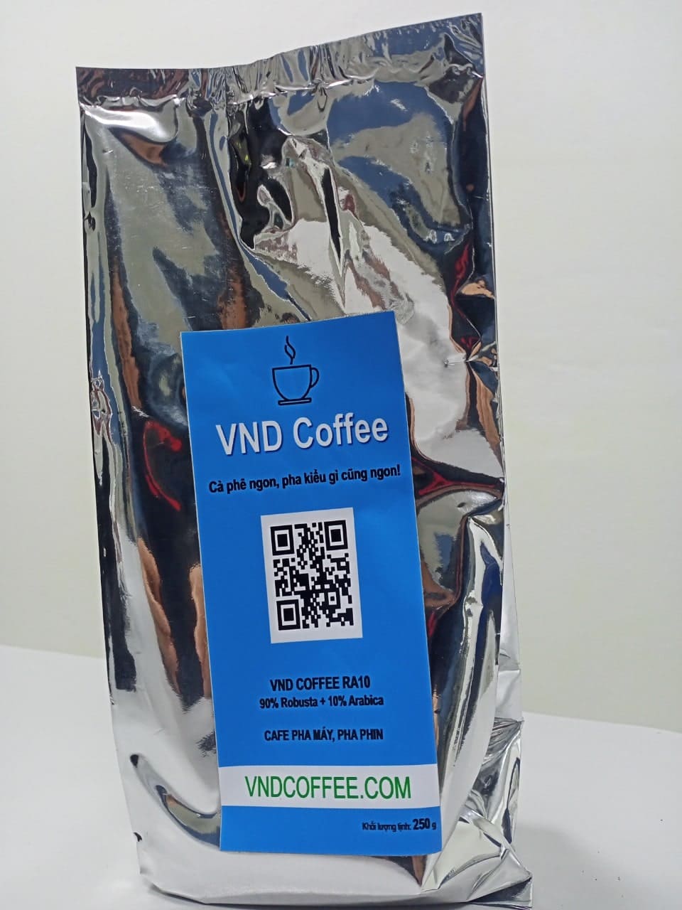 VND Coffee RA10 cao cấp túi 250g - Tết gia đình