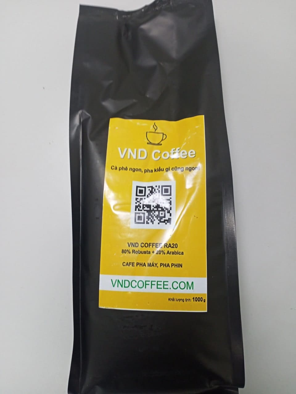 VND Coffee RA20 cao cấp túi 1000g - Tết vui khỏe