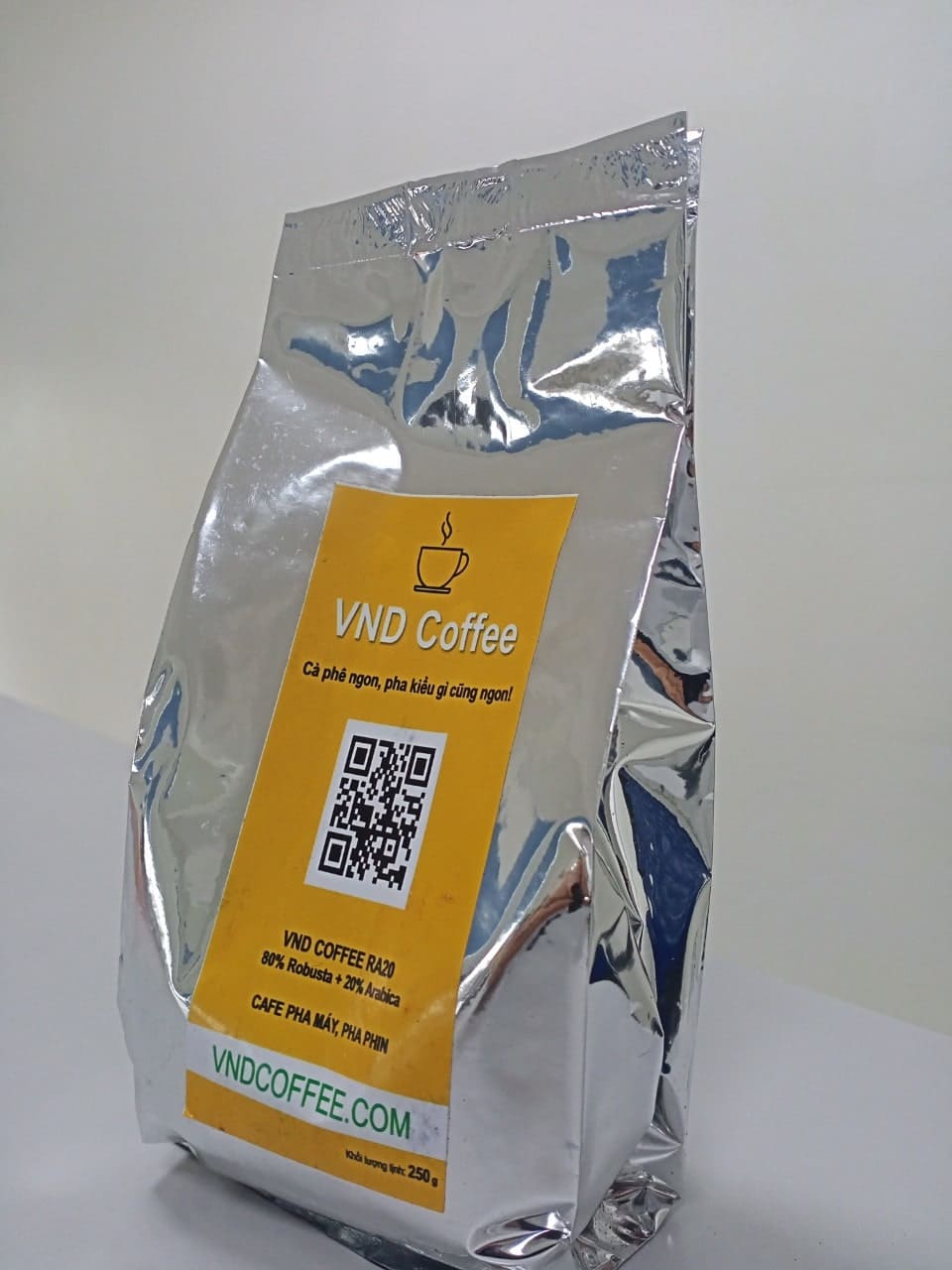VND Coffee RA20 cao cấp túi 250g - Tết vui khỏe