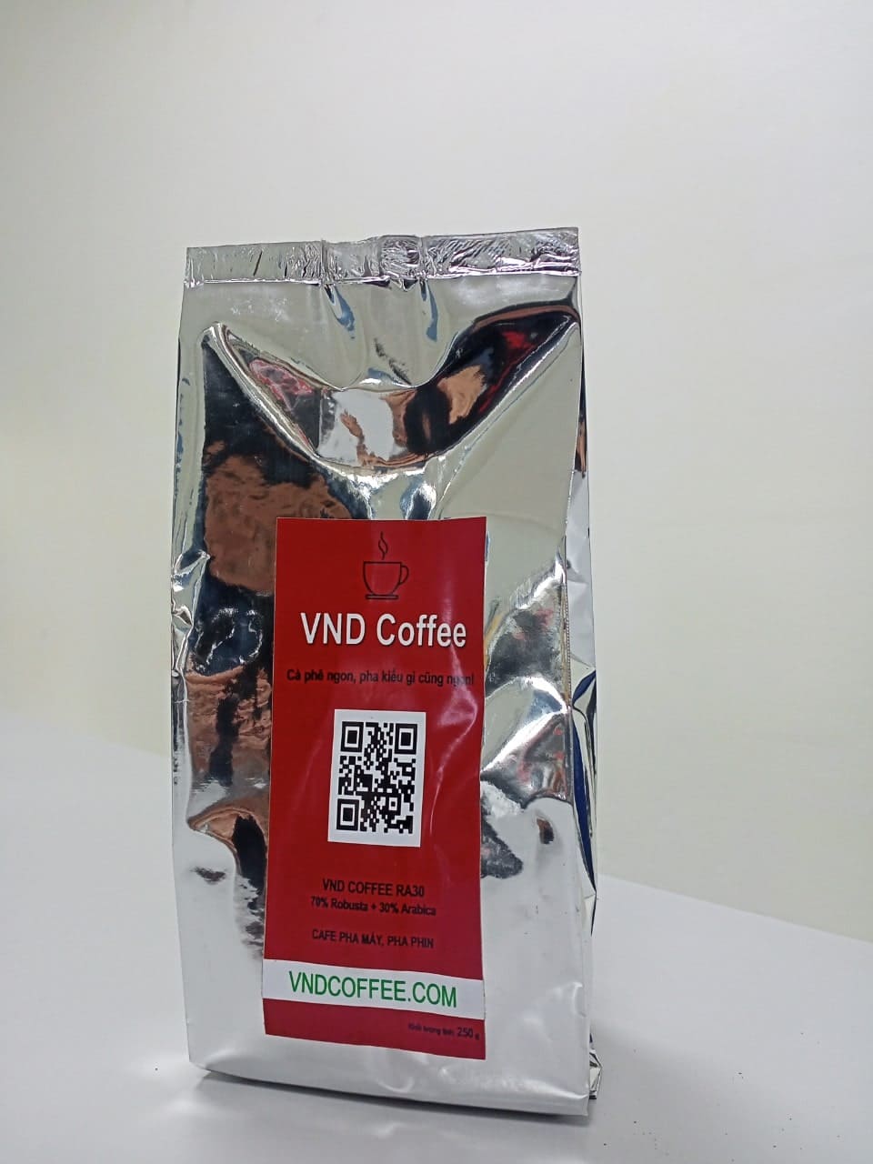 VND Coffee RA30 cao cấp túi 250g - Siêu sáng tạo