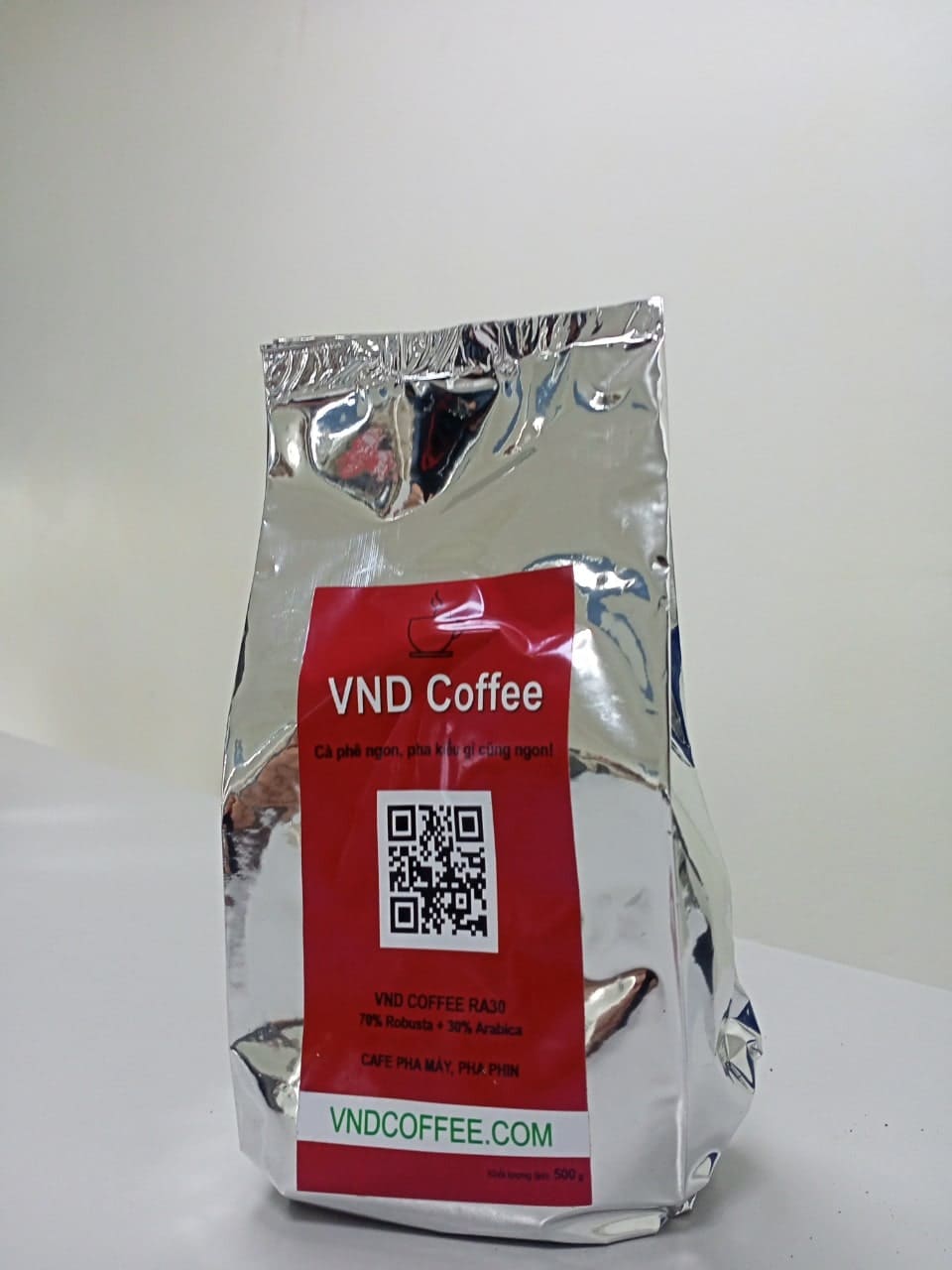 VND Coffee RA30 cao cấp túi 500g - Siêu sáng tạo